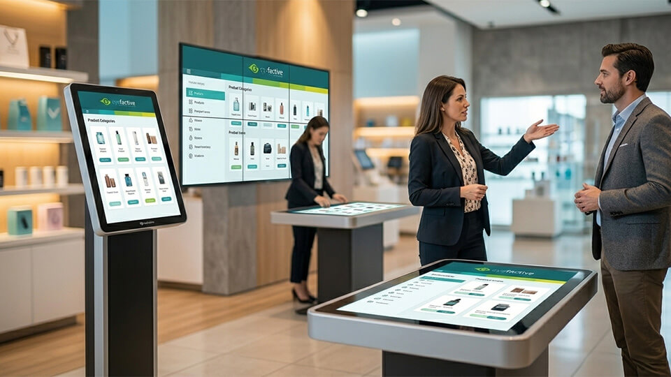 Kiosk Software Hardware Kompatibilität für Screens, Tables und Video Walls